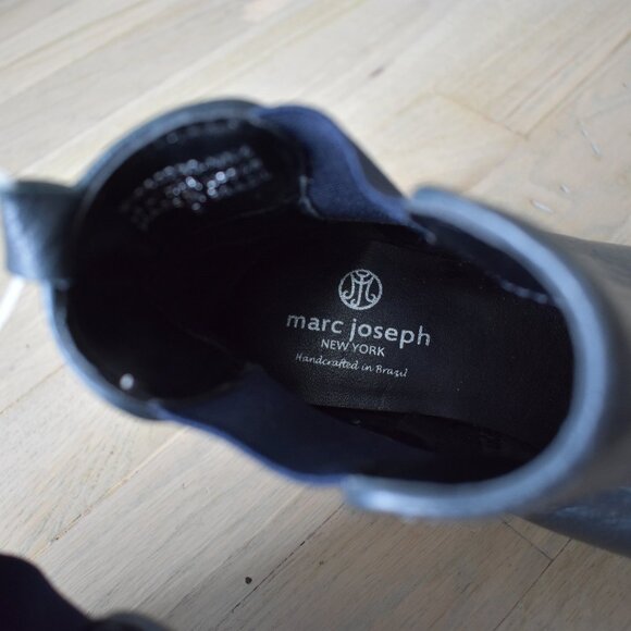 Marc Joseph New York Ave of Americas Women's Black Leather Chelsea Boot Size 5 - Picture 5 of 6